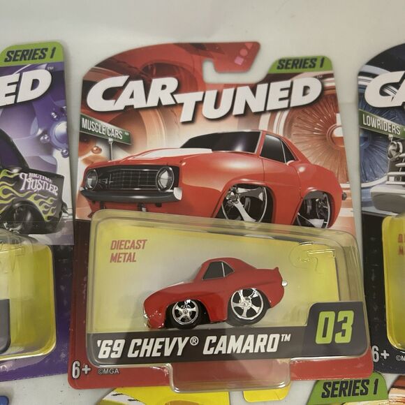 Car Tuned Series 1 Full Set of 8  Die cast Cars 1:64 New Sealed Box - Picture 8 of 13